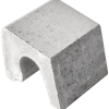 RBR støttemur 18,8x30x25 cm glat grå