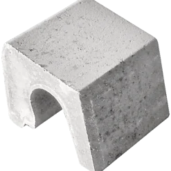 RBR støttemur 18,8x30x25 cm glat grå