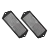 Reflekser 104x40 mm hvid 2 stk