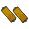 Reflekser 104x40 mm orange 2 stk