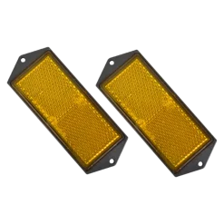 Reflekser 104x40 mm orange 2 stk