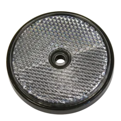 Refleks rund 70 mm hvid