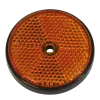 Refleks rund 70 mm orange