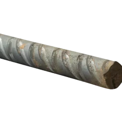Ribbet kamstål DS/EN 10080 B550B 6 mm x 6,1 m