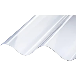 Rodena PVC B5 klar ovenlysplade, 1000 x 1220 mm