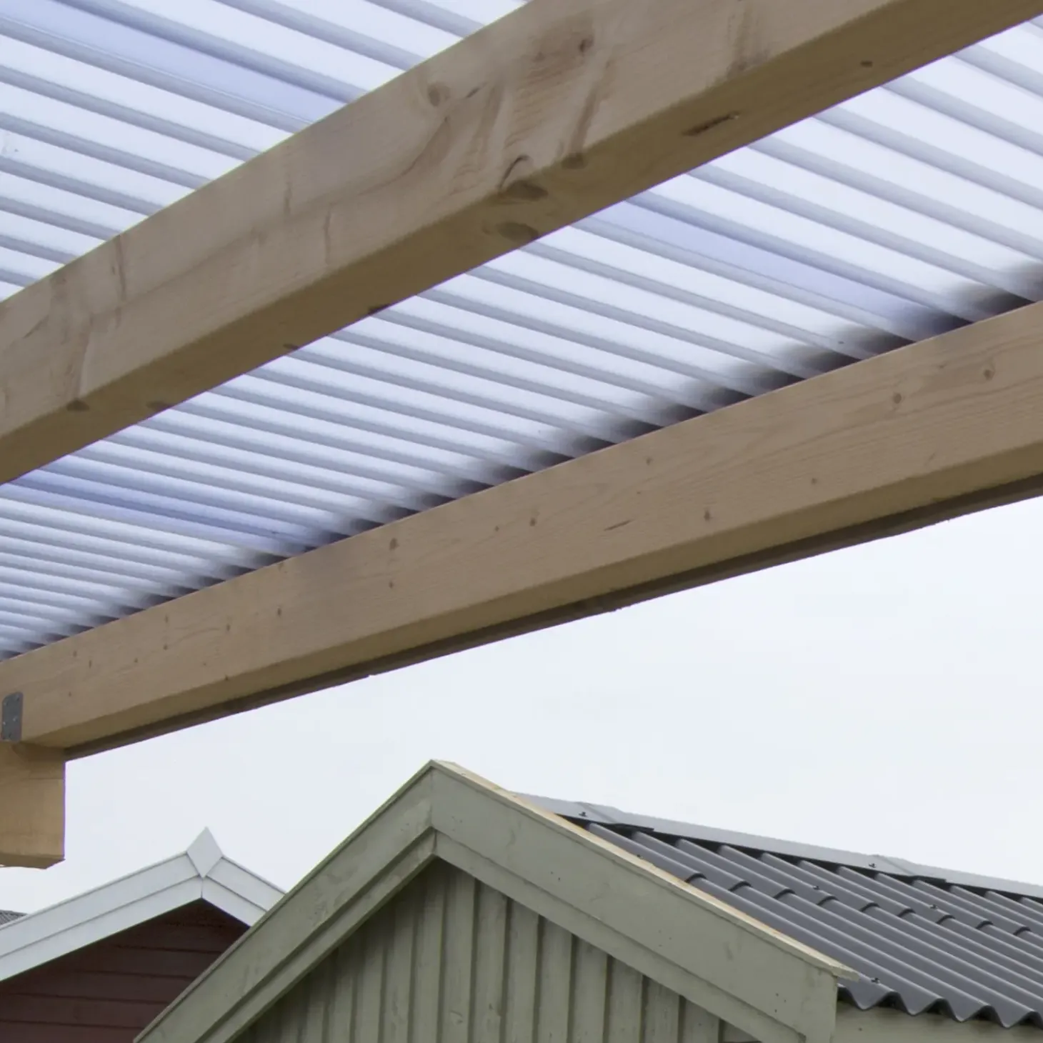 Rodena PVC Trapez naturel, 1090 x 3100 x 0,87 mm