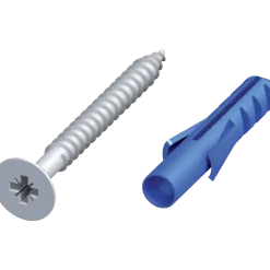 Roliba gulvskrue t/gulvskinner 3x30 mm galvaniseret 10 stk
