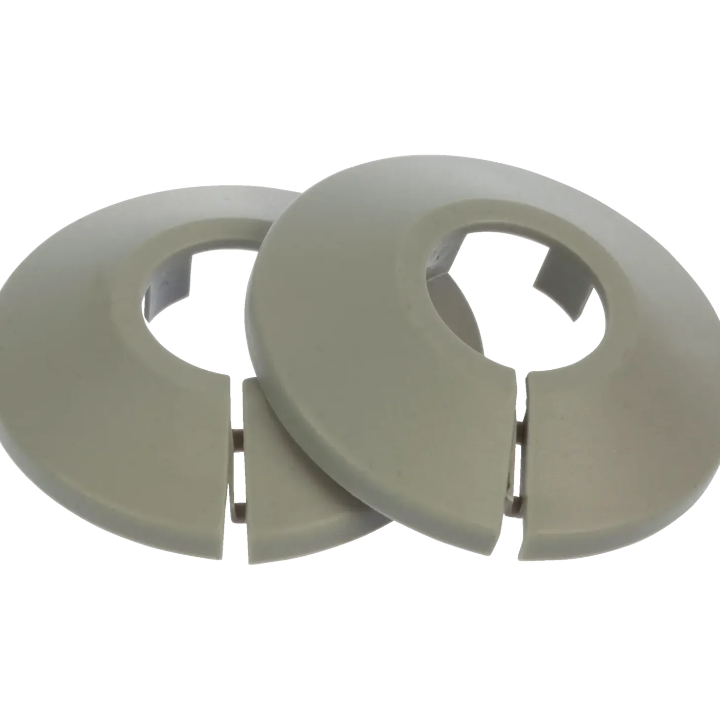 Roset 2-delt 1/2" 22 mm grå