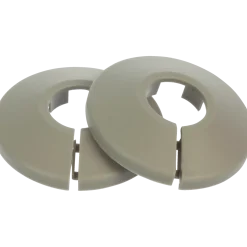 Roset 2-delt 3/8" 18 mm grå