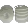 Roset 2-delt 3/8" 18 mm hvid