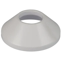 Roset t/afløbsrør 32/80 mm hvid plast