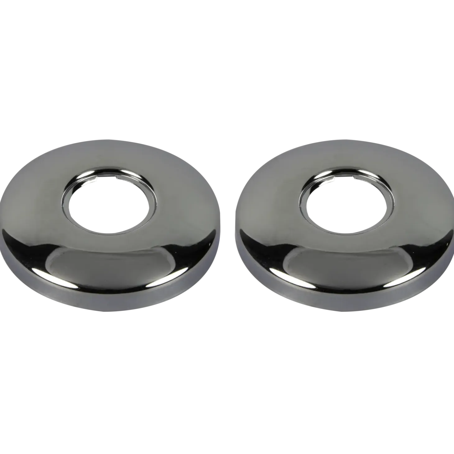 Roset t/brusearmatur 3/4"x70 mm 2 stk krom