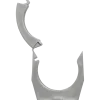 Rørholder plast 32 mm 2 stk.