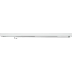 Ruko G195 glideskinne m/skjulte skruehuller sølv