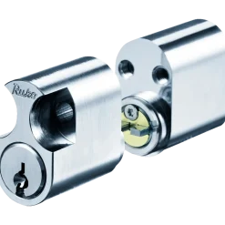 Ruko RB2602 dobbelt oval cylindersæt Rokoko rustfrit look