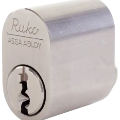 Ruko RB1660 oval cylinder rustfrit look
