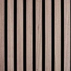 Rungsted akustikpanel valnød, 20 x 600 x 3000 mm