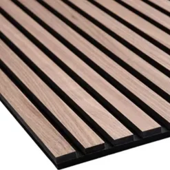 Rungsted akustikpanel valnød, 20 x 600 x 3000 mm