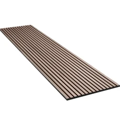 Rungsted akustikpanel valnød, 20 x 600 x 3000 mm