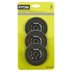 Ryobi RAKCOT03 skæreskiver til multisav Ø76 mm 3 stk.