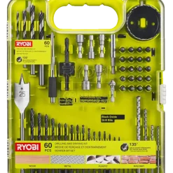Ryobi RAKDD60 bor- og bitssæt 60 dele