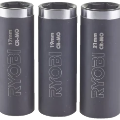 Ryobi RAKPISOC3 slagtoppe 17-19-21 mm