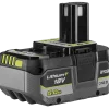 Ryobi RB1850X batteri 5.0 Ah lithium+ compact batteri 18V ONE+