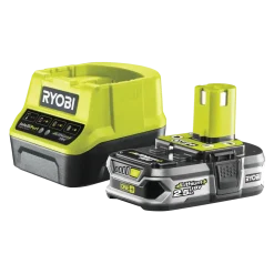 Ryobi RC18120-125 batteri og lader 18V ONE+