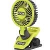 Ryobi RCF4-0 klemmeventilator 4V USB lithium solo