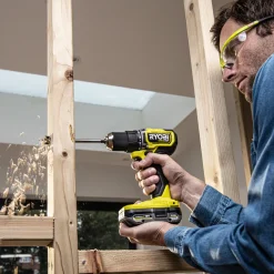 Ryobi RDD18C-220S bore-/skruemaskine inkl. 2 x 2,0 Ah 18V ONE+