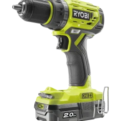 Ryobi R18DD7-220S bore-/skruemaskine 18V ONE+ 2x2,0 Ah