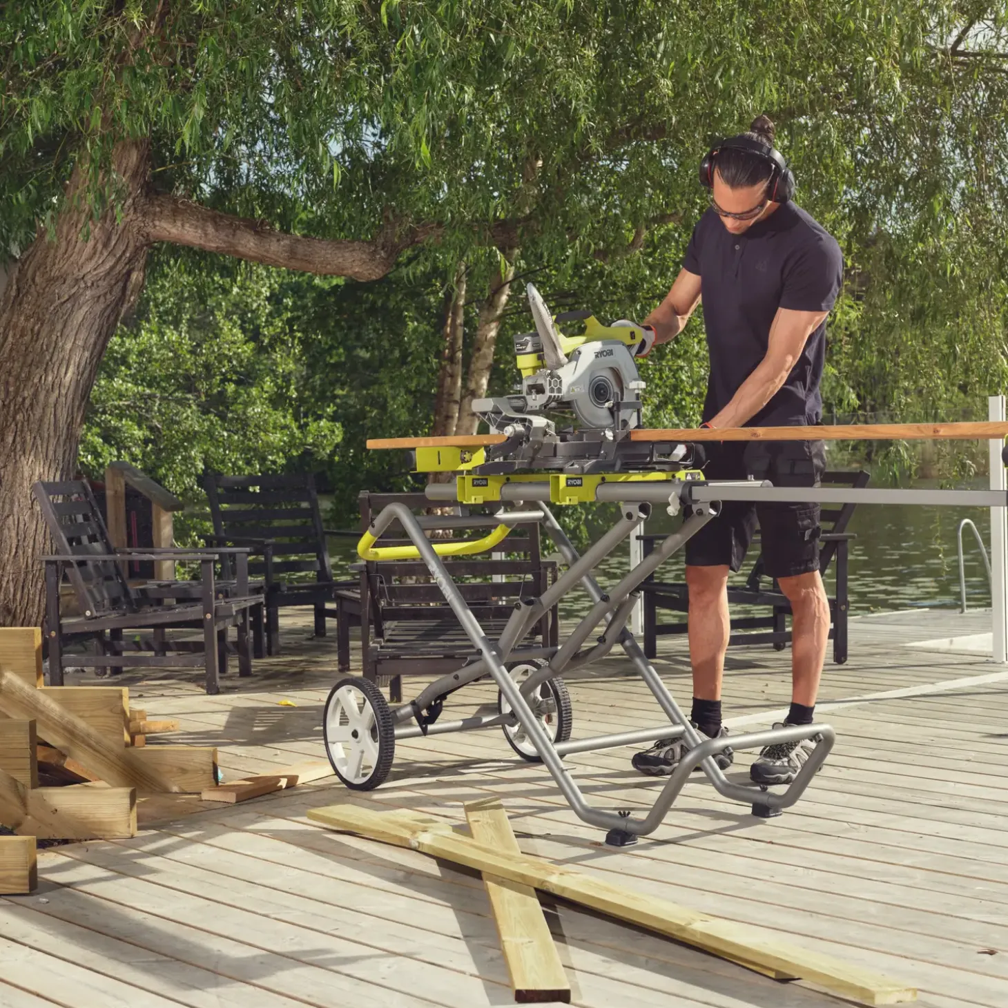 Ryobi RLSW01 mobilt arbejdsbord