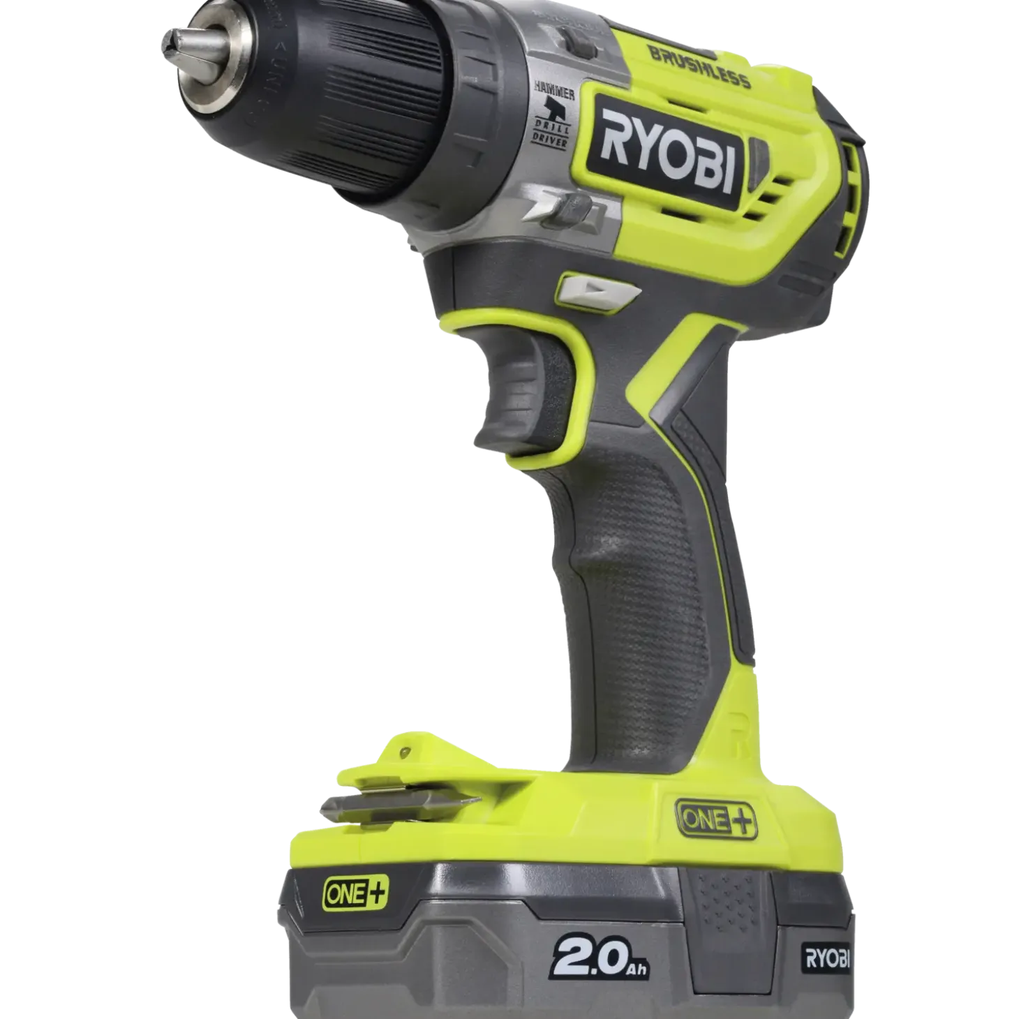 Ryobi R18PD5-0 slagbore-/skruemaskine 18V ONE+ inkl. 2.0 Ah batteri og lader