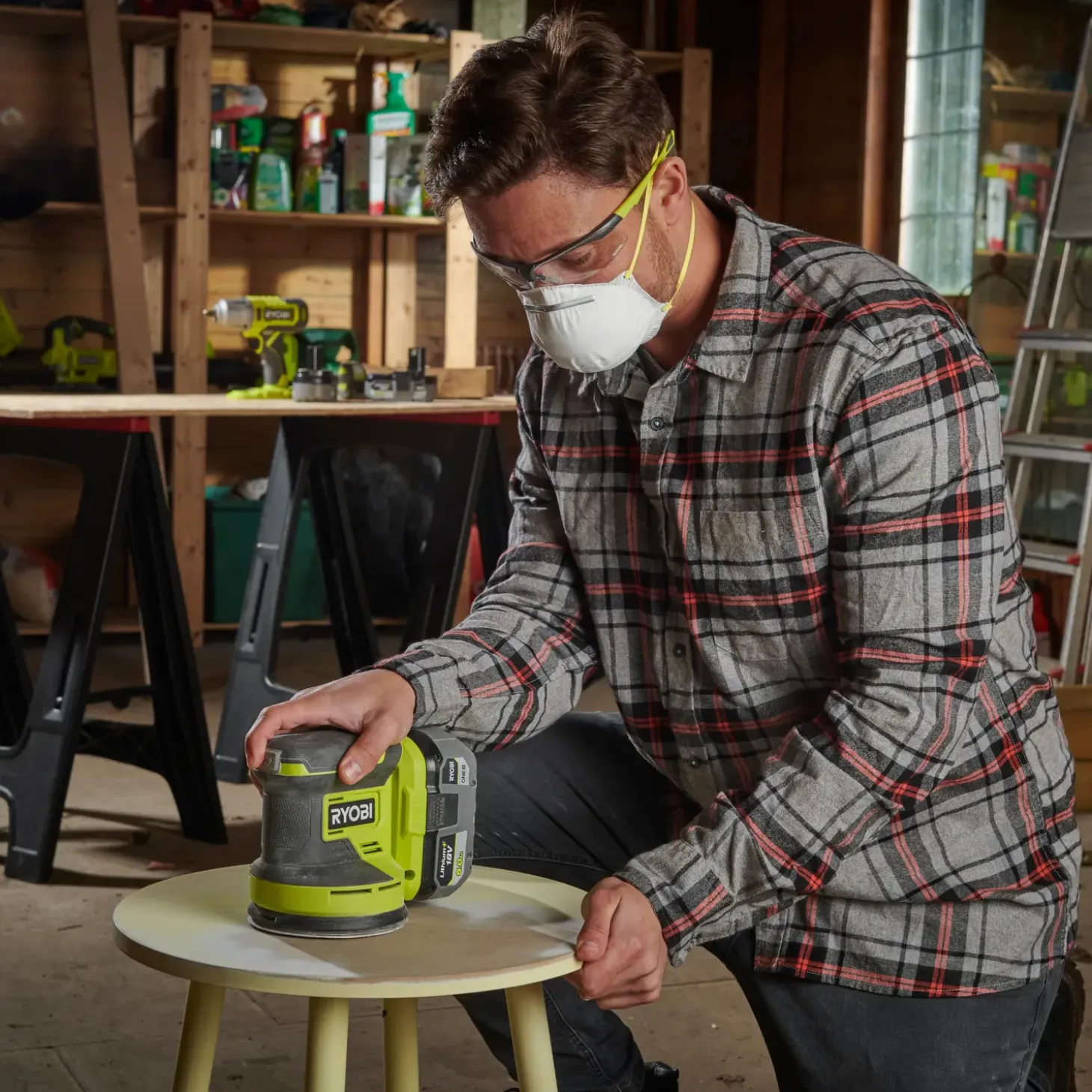 RYOBI RROS18-0 excentersliber 18V ONE+