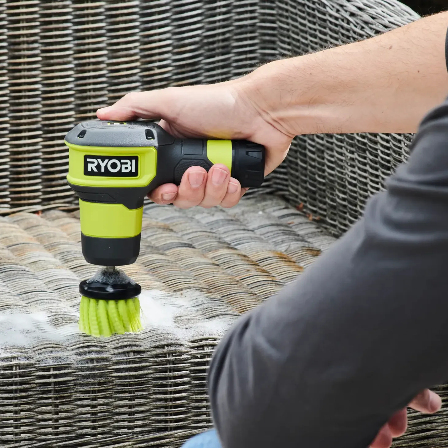 Ryobi RSCR4-0 4V USB Lithium™ Rengøringsbørste