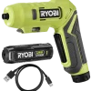 Ryobi RSDP4-120G 4V knækskruetrækkersæt