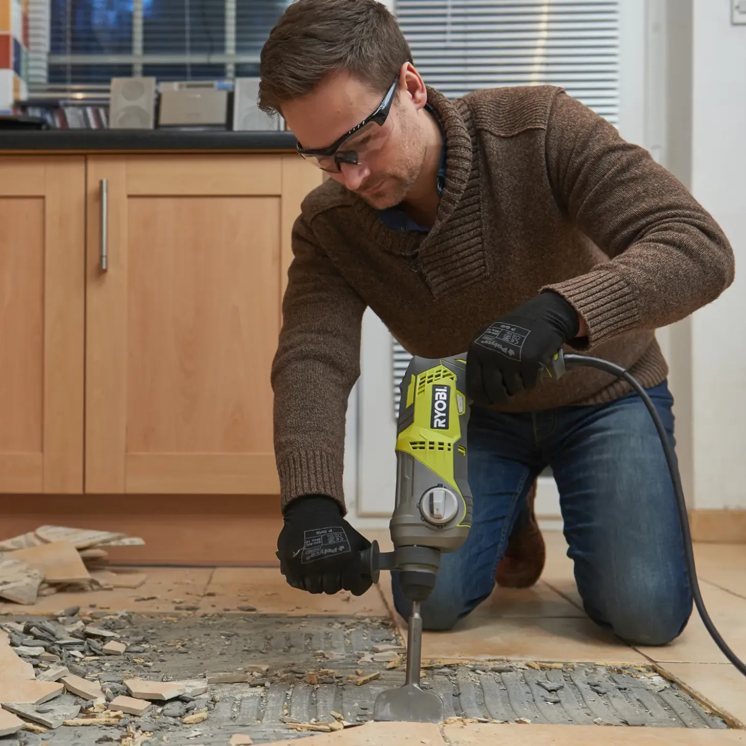 Ryobi RSDS680-K SDS+ bore-/mejselhammer 680W