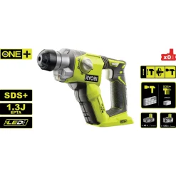 Ryobi R18SDS-0 SDS akku borehammer 18V ONE+ solo