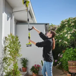 Ryobi R18TPS-120G teleskop rengøringsbørste 1x2,0 Ah 18V ONE+