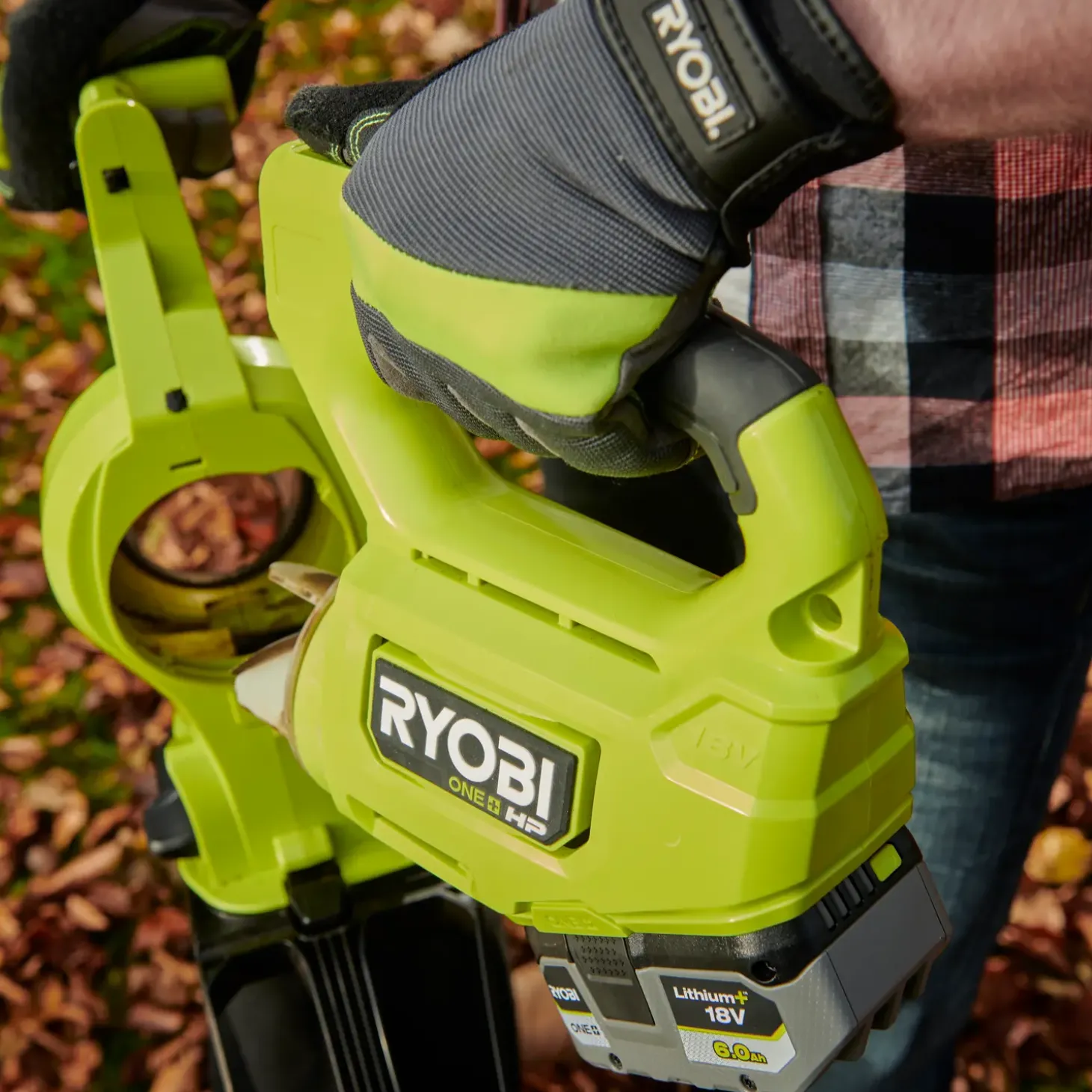 Ryobi RY18BVXA-0 løvblæser 18V ONE+ solo