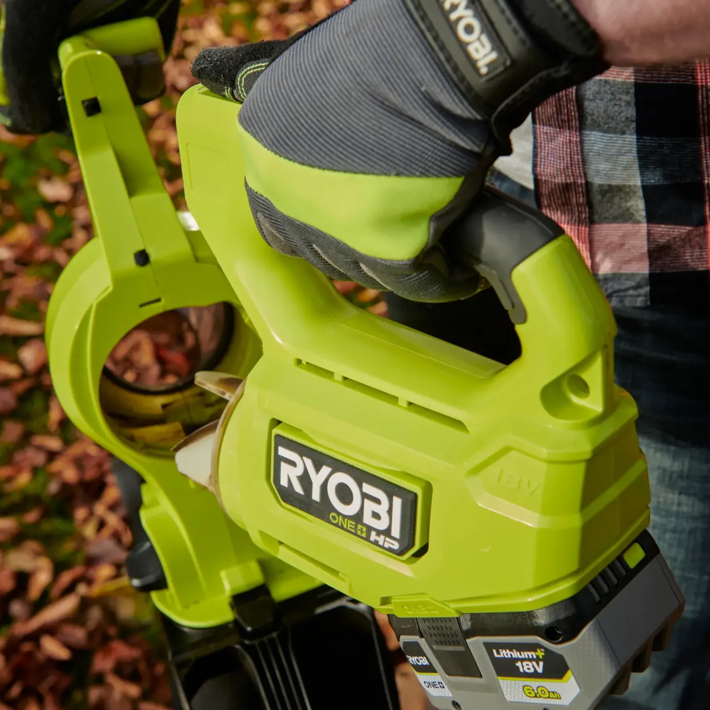 Ryobi RY18BVXA-0 løvblæser 18V ONE+ solo