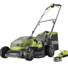 Ryobi RY18LMX37A-150 plæneklipper 1x5.0 Ah batteri og lader 18V ONE+