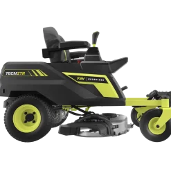 Ryobi RY72ZTRX76-210 72V 76 cm zero turn plæneklipper 2x10 Ah batt.