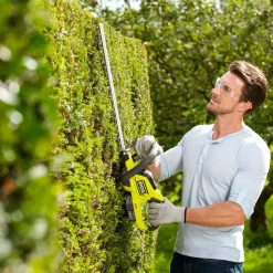 Ryobi  18V ONE+ græstrimmer og hækkeklipper m/1 stk. 2,0 Ah batteri og lader (RHT1845LT25M20)