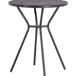 Saga cafebord Ø60cm sort