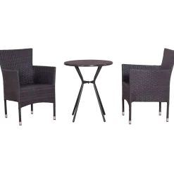 Saga cafebord Ø60cm sort