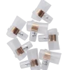 Samlemuffe transparent 6 stk.
