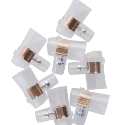 Samlemuffe transparent 6 stk.