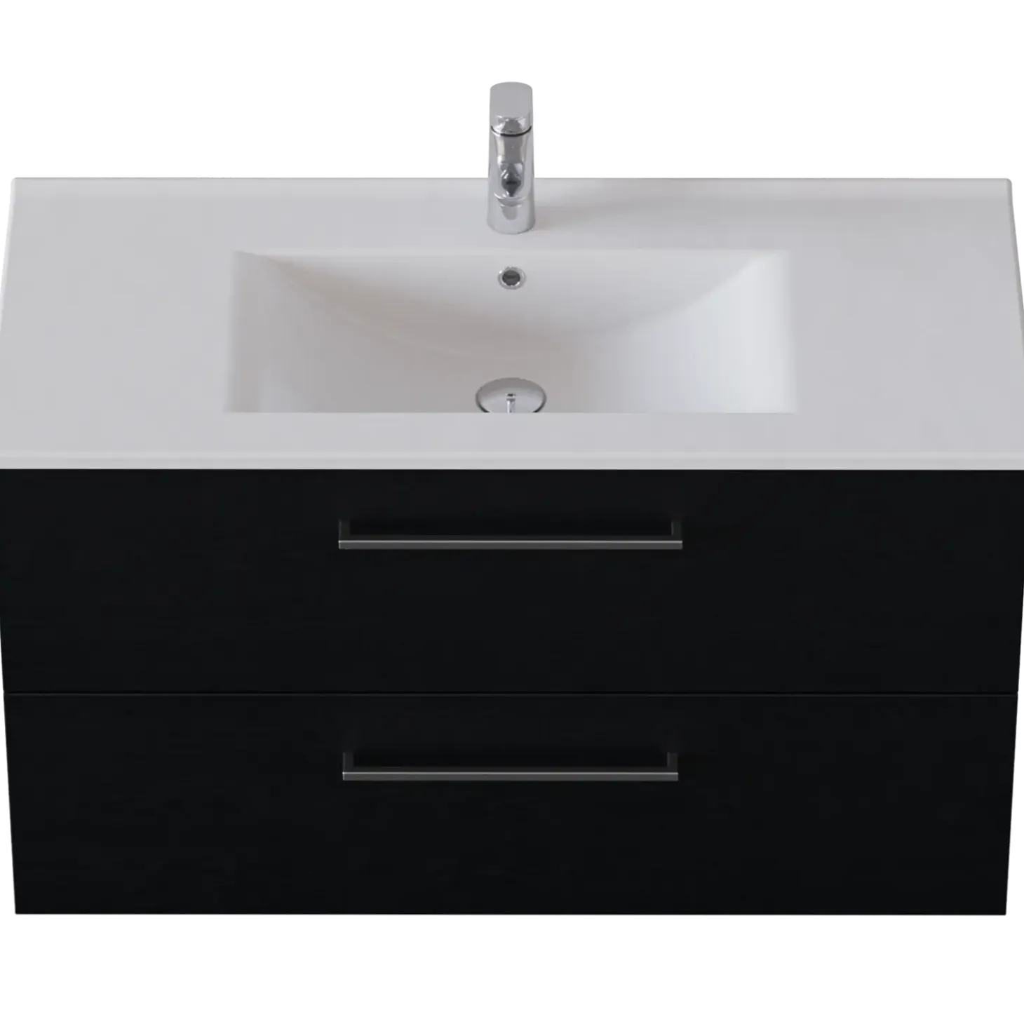 Scanbad Amber Vask 101x45,5 cm porcelæn hvid