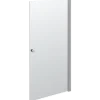 Scanbad Bruseadskillelse Satin/klart glas  99x200x0,6CM